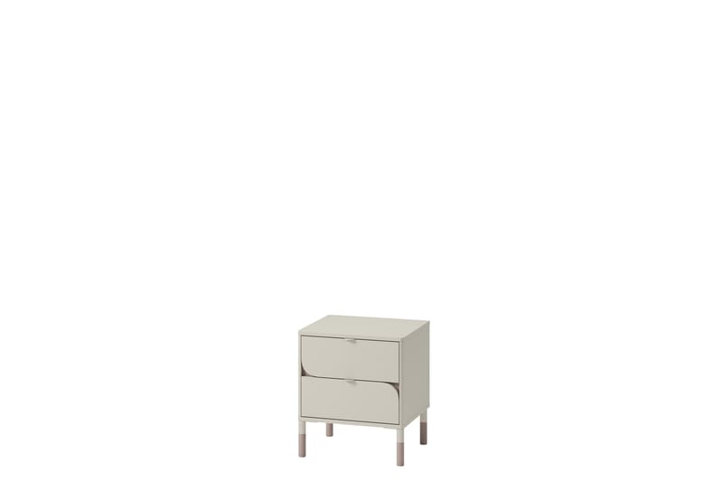 Monfort Nattbord 46 cm - Beige - Møbler - Bord - Avlastningsbord - Sengebord & nattbord