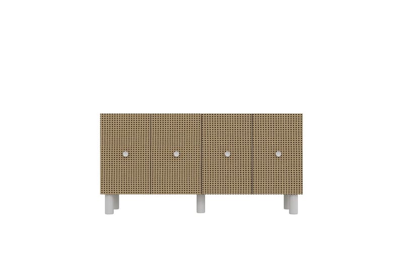 Mono Konsollbord 150 cm - Beige/Rødfarget tre - Møbler - Bord - Avlastningsbord - Gangbord