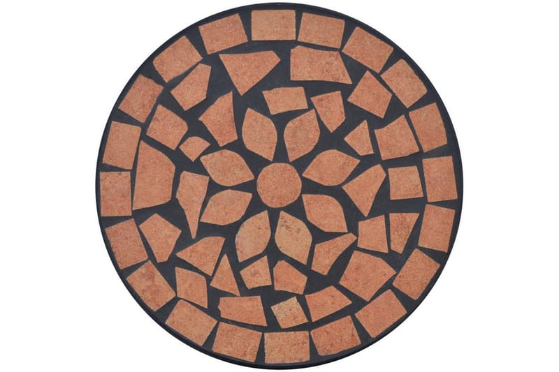 Mosaikk Sidebord Plantebord Terracotta - Lampebord & sidebord - Brettbord og småbord