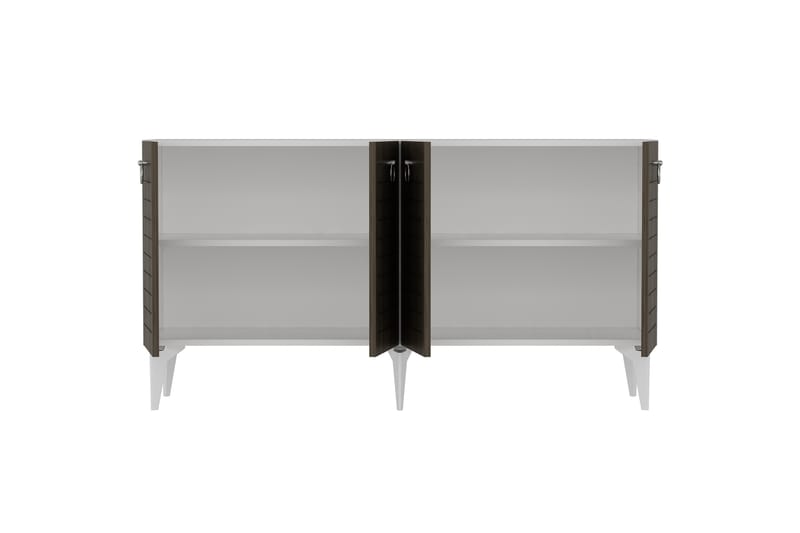 Mula Konsollbord 150 cm - Hvit/Valnøtt - Møbler - Bord - Avlastningsbord - Gangbord