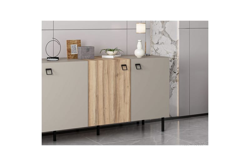 Munetaka Konsollbord 180 cm - Gull/Sand - Møbler - Bord - Avlastningsbord - Gangbord