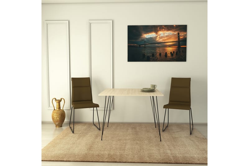 Murtwell bord 90 cm - Eik - Møbler - Bord - Avlastningsbord