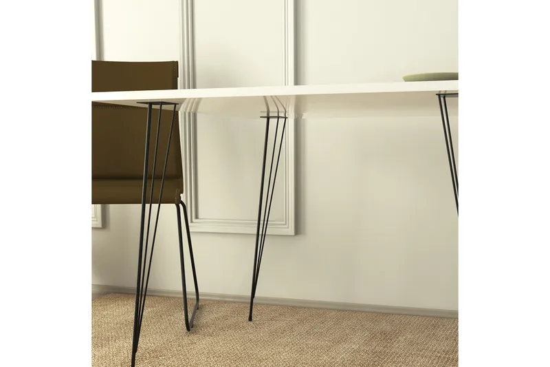 Murtwell bord 90 cm - Hvit - Møbler - Bord - Spisebord & kjøkkenbord