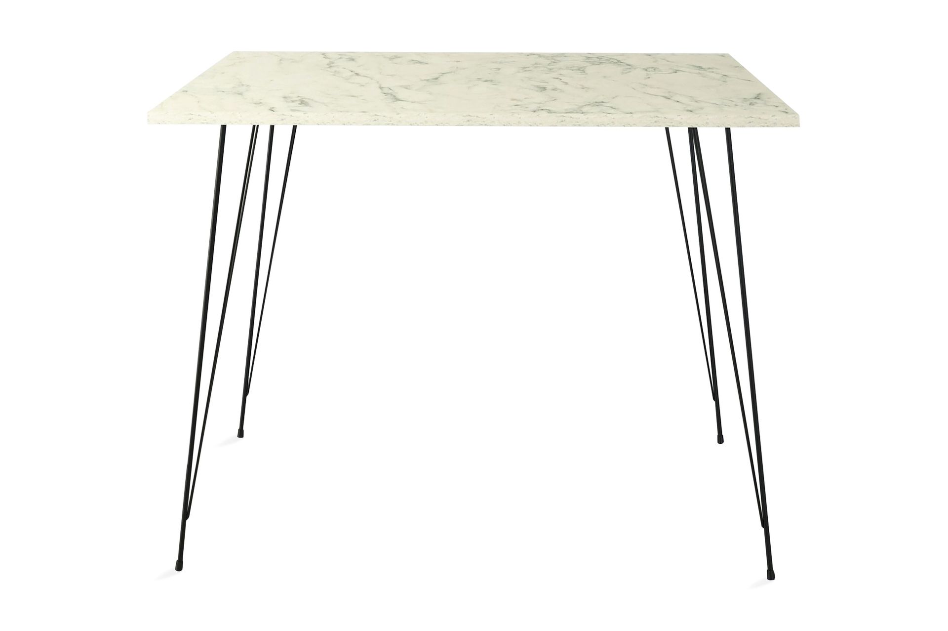Murtwell bord 90 cm - Svart / Hvit