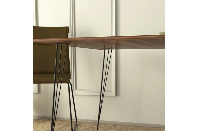 Murtwell bord 90 cm - Valnøtt - Møbler - Bord - Spisebord & kjøkkenbord