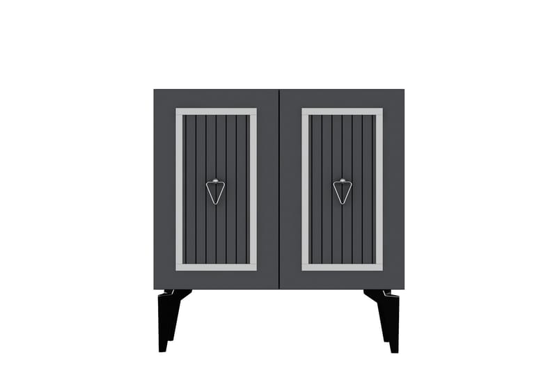 Nandy Konsollbord 75 cm - Antrasitt/Sølv - Møbler - Bord - Avlastningsbord - Gangbord