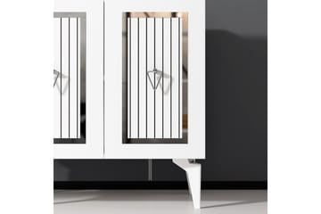 Nandy Konsollbord 75 cm - Hvit/Sølv - Møbler - Bord - Avlastningsbord - Gangbord