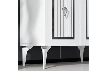 Nandy Konsollbord 75 cm - Hvit/Sølv - Møbler - Bord - Avlastningsbord - Gangbord