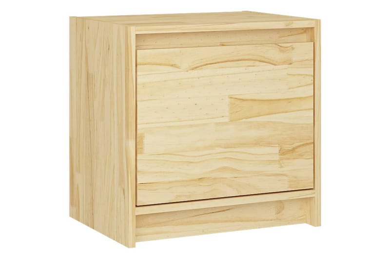 Nattbord 2 stk 40x30,5x40 cm heltre furu - Brun - Møbler - Bord - Avlastningsbord - Sengebord & nattbord