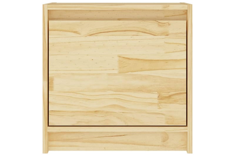 Nattbord 40x30,5x40 cm heltre furu - Brun - Møbler - Bord - Avlastningsbord - Sengebord & nattbord