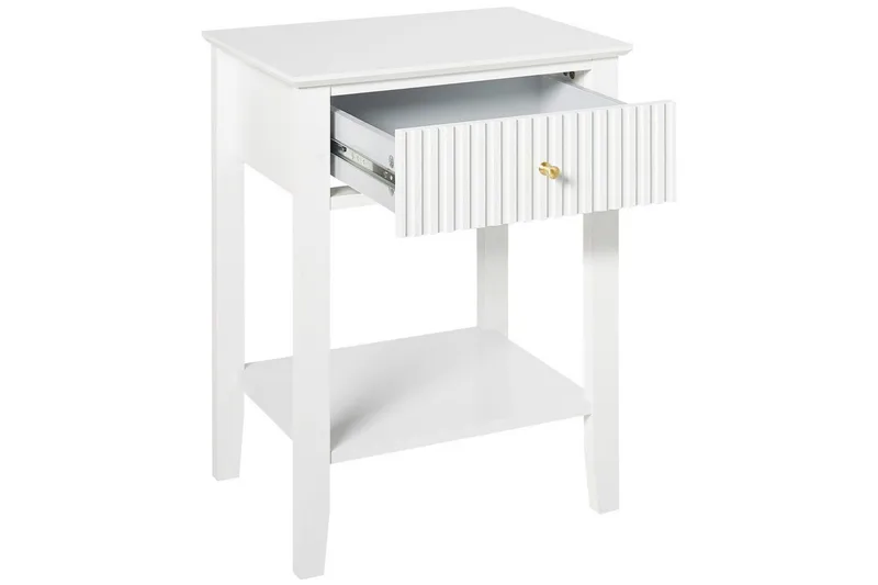 Nattbord Assisi med oppbevaringsskuff - Møbler - Bord - Avlastningsbord - Sengebord & nattbord