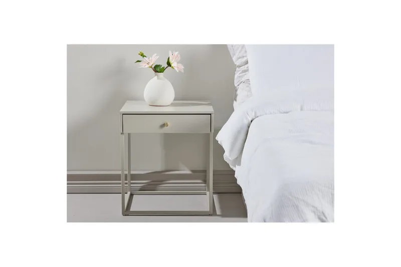 Nattbord Bakal - Beige - Møbler - Bord - Avlastningsbord - Sengebord & nattbord