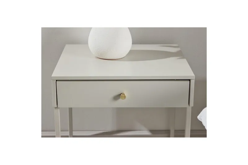 Nattbord Bakal - Beige - Møbler - Bord - Avlastningsbord - Sengebord & nattbord