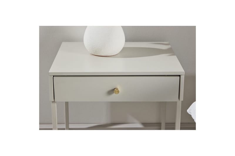 Nattbord Bakal - Beige - Møbler - Bord - Avlastningsbord - Sengebord & nattbord