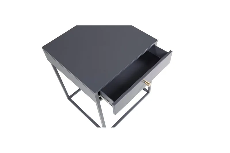 Nattbord Bakal - Grå - Møbler - Bord - Avlastningsbord - Sengebord & nattbord