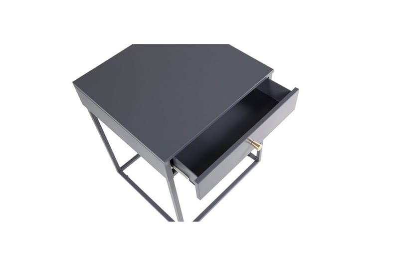 Nattbord Bakal - Grå - Møbler - Bord - Avlastningsbord - Sengebord & nattbord