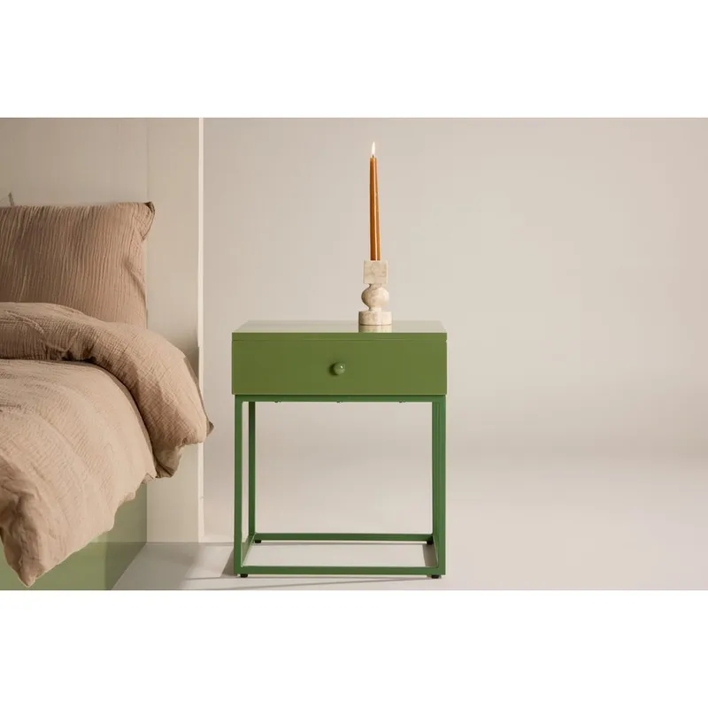 Nattbord Bakal - Grønn - Møbler - Bord - Avlastningsbord - Sengebord & nattbord