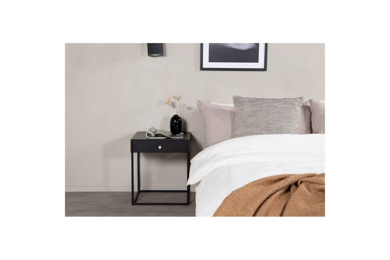 Nattbord Bakal - Svart - Møbler - Bord - Avlastningsbord - Sengebord & nattbord