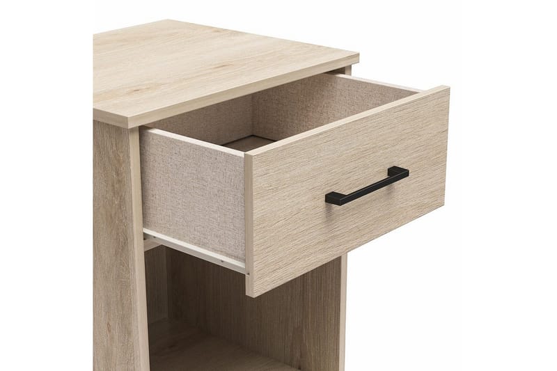 Nattbord BrEZ Blond eik - Blond eik - Møbler - Bord - Avlastningsbord - Sengebord & nattbord