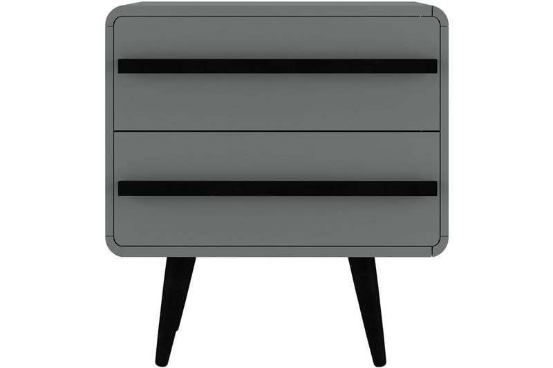 Nattbord Chantal Grå - Grå - Møbler - Bord - Avlastningsbord - Sengebord & nattbord