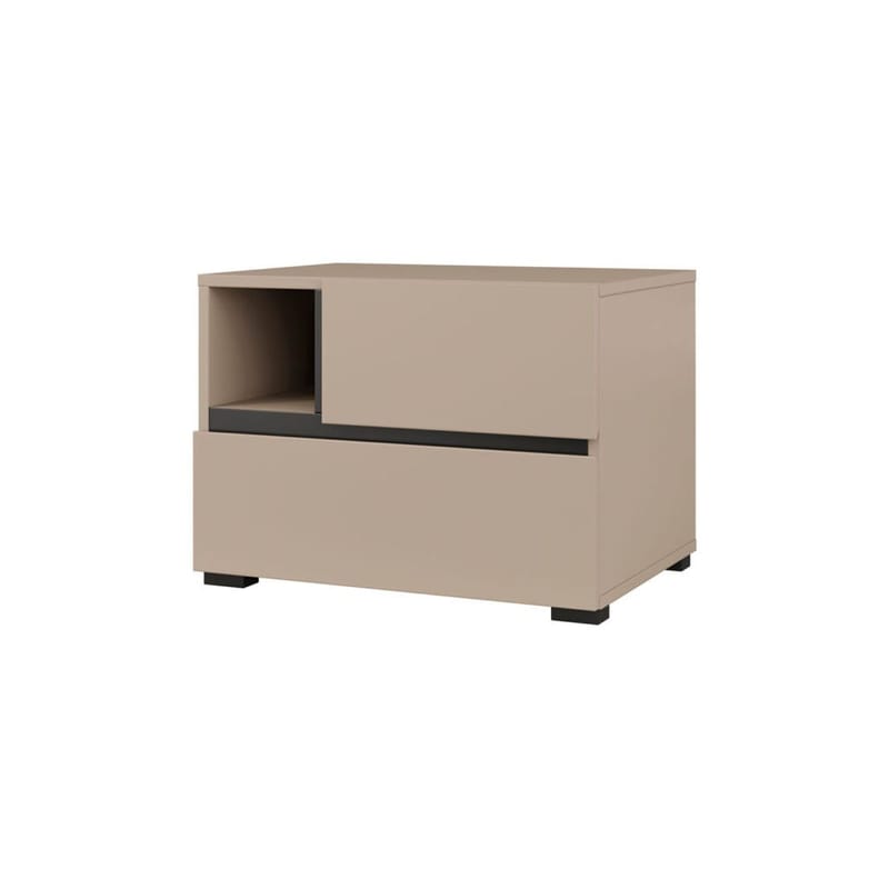 Nattbord Cross S med 2 skuffer - Congo - Møbler - Bord - Avlastningsbord - Sengebord & nattbord