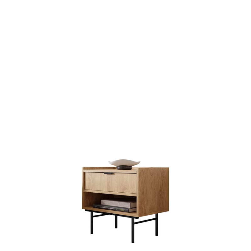 nattbord Edison Hickory-eik, Hickory-eik