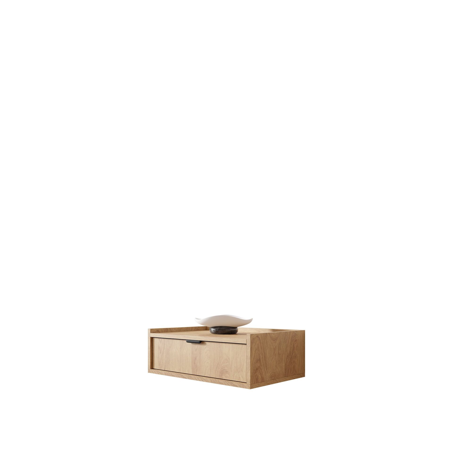 nattbord Edison Hickory-eik - Hickory-eik