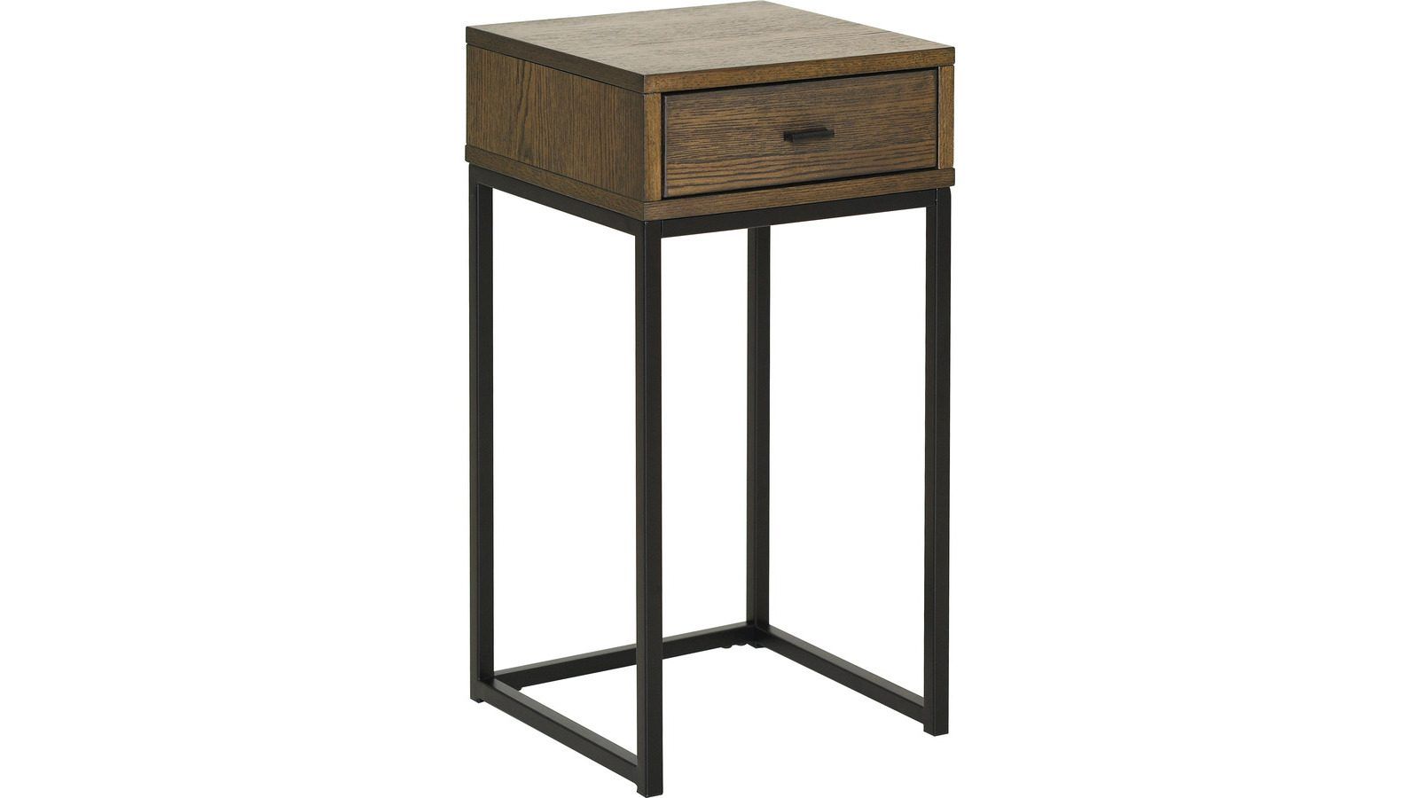 Nattbord Eiknor 60 cm - Brunlakkert eik