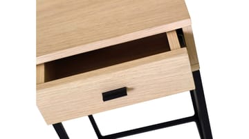 Nattbord Eiknor 60 cm - Hvitpigmentert eik - Møbler - Bord - Avlastningsbord - Sengebord & nattbord