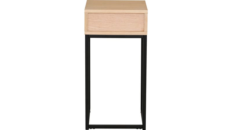 Nattbord Eiknor 60 cm - Hvitpigmentert eik - Møbler - Bord - Avlastningsbord - Sengebord & nattbord