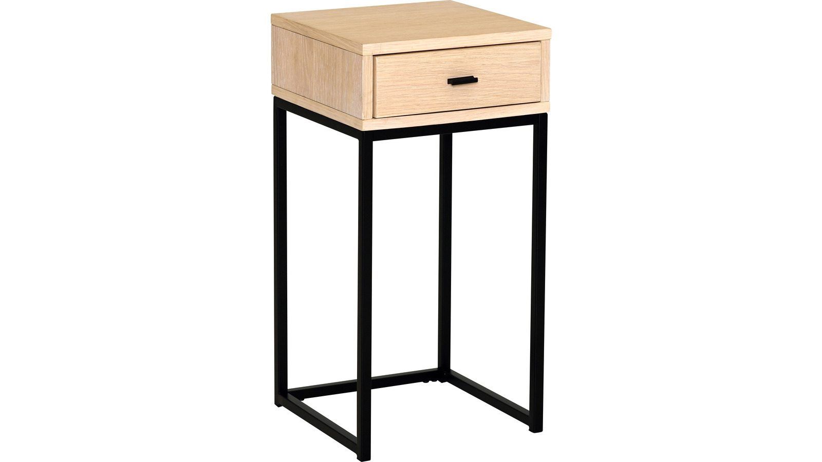 Nattbord Eiknor 60 cm - Hvitpigmentert eik