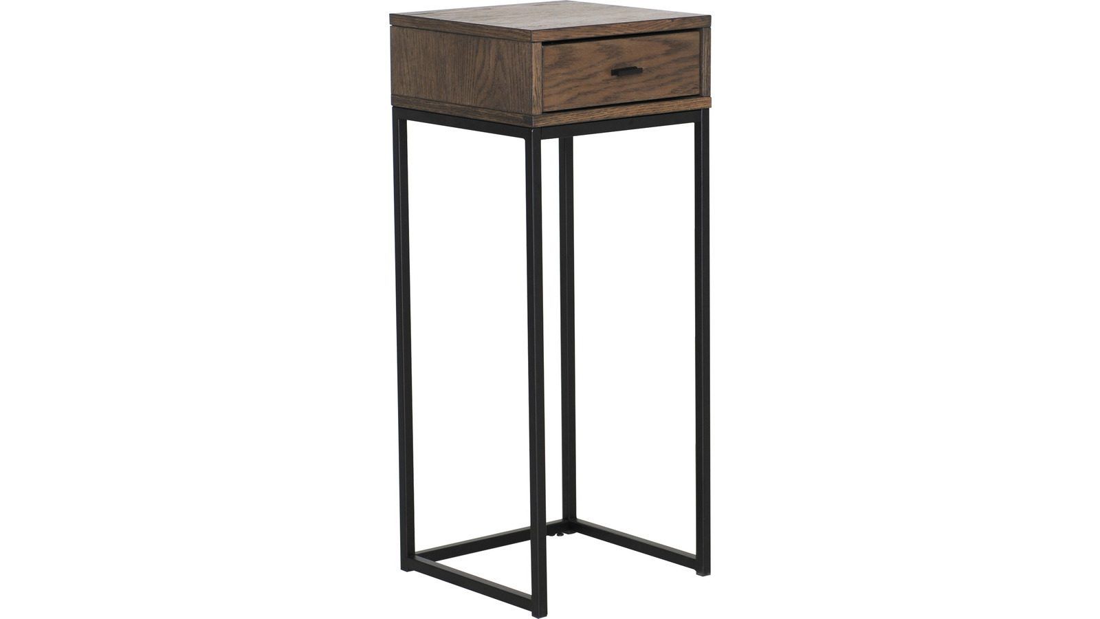 Nattbord Eiknor 75 cm - Brunlakkert eik