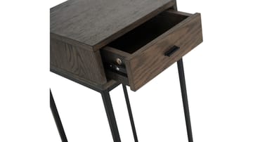 Nattbord Eiknor 75 cm - Brunlakkert eik - Møbler - Bord - Avlastningsbord - Sengebord & nattbord