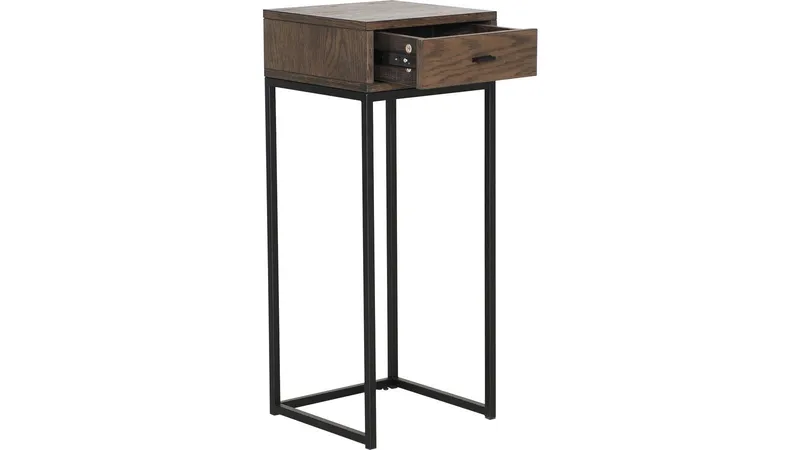 Nattbord Eiknor 75 cm - Brunlakkert eik - Møbler - Bord - Avlastningsbord - Sengebord & nattbord