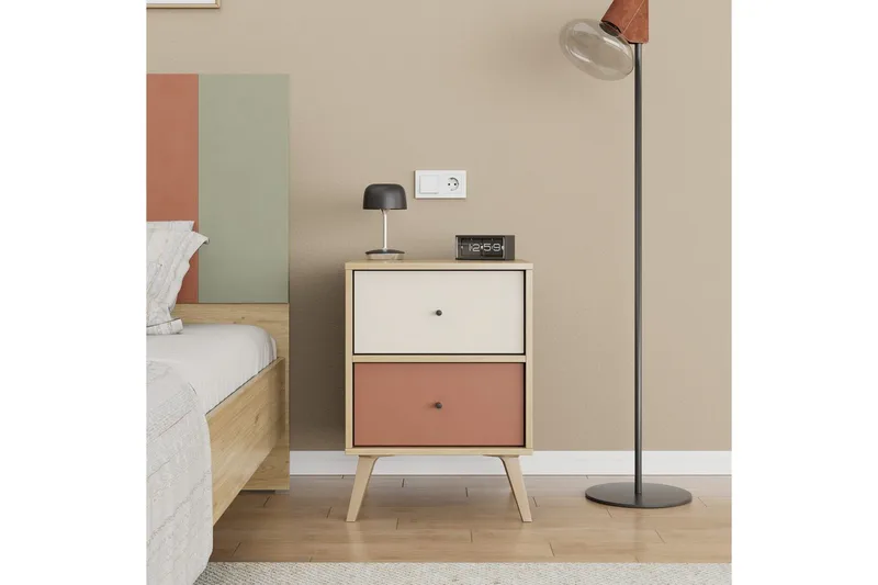 Nattbord Felyra Flerfarget - Multifarget - Møbler - Bord - Avlastningsbord - Sengebord & nattbord