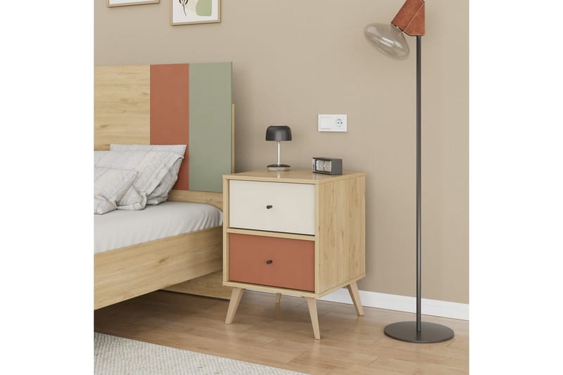 Nattbord Felyra Flerfarget - Multifarget - Møbler - Bord - Avlastningsbord - Sengebord & nattbord