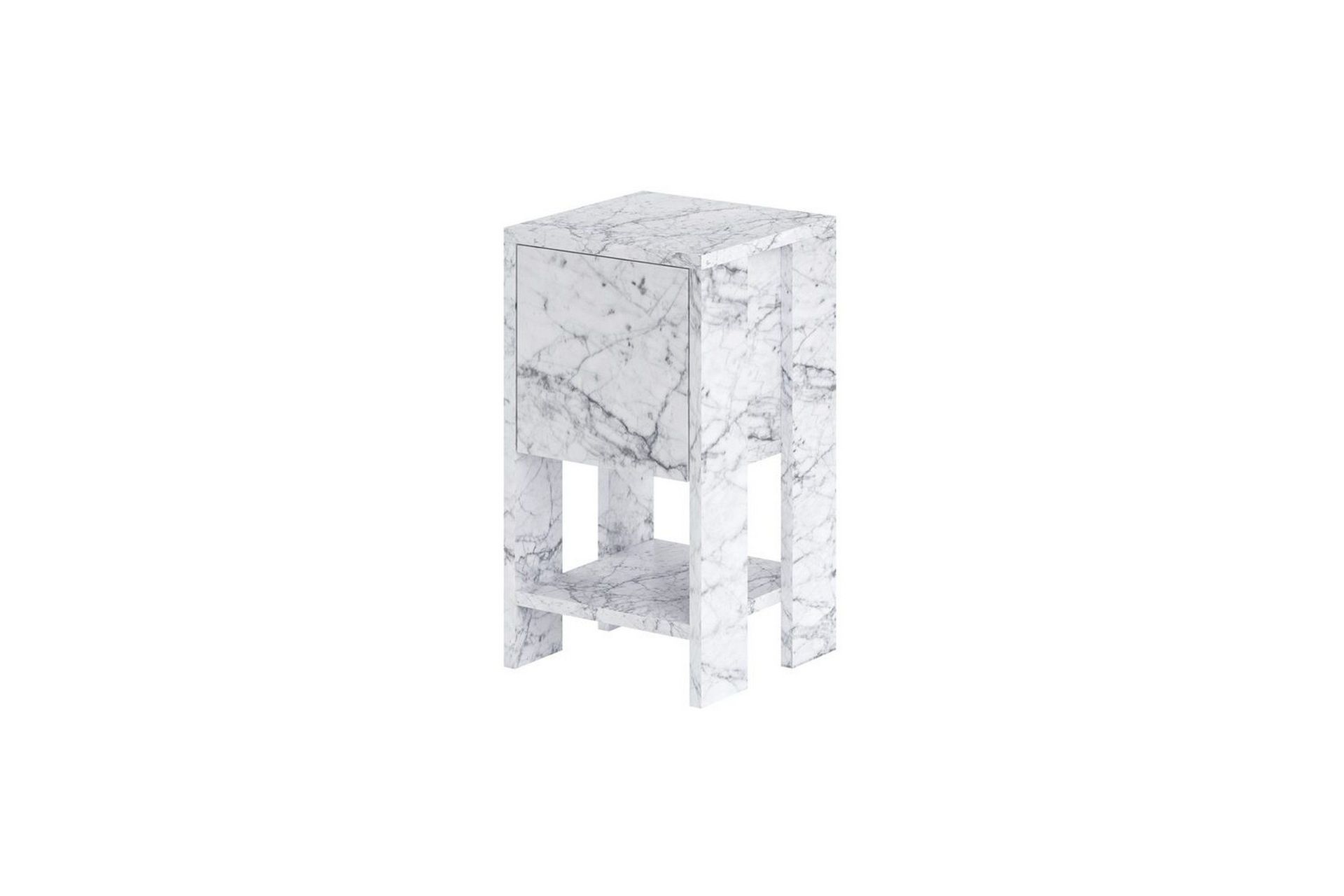 Nattbord Haelyn Carrara Marmor - Carrara Marmor
