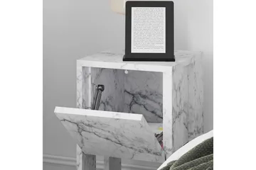 Nattbord Haelyn Carrara Marmor - Carrara Marmor - Møbler - Bord - Avlastningsbord - Sengebord & nattbord