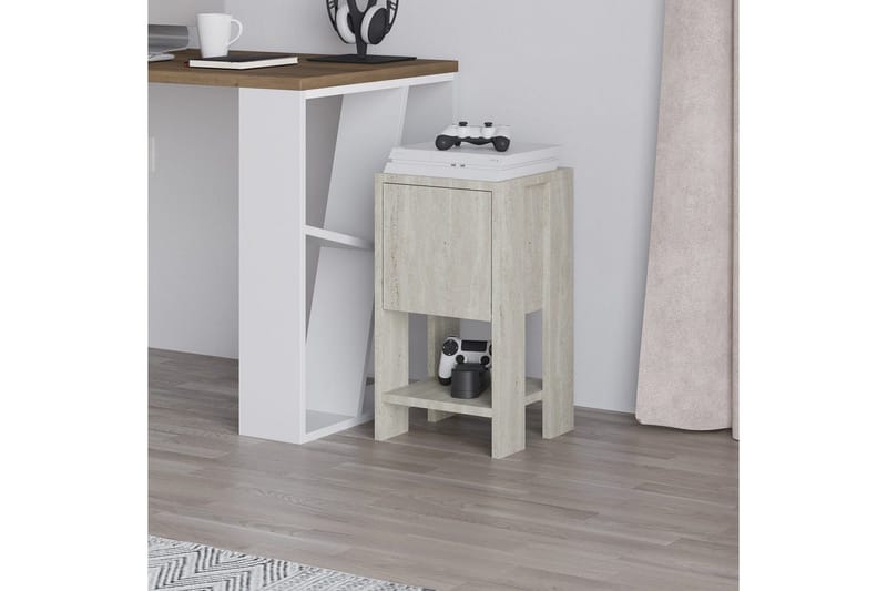 Nattbord Haelyn Travertin - Travertin - Møbler - Bord - Avlastningsbord - Sengebord & nattbord