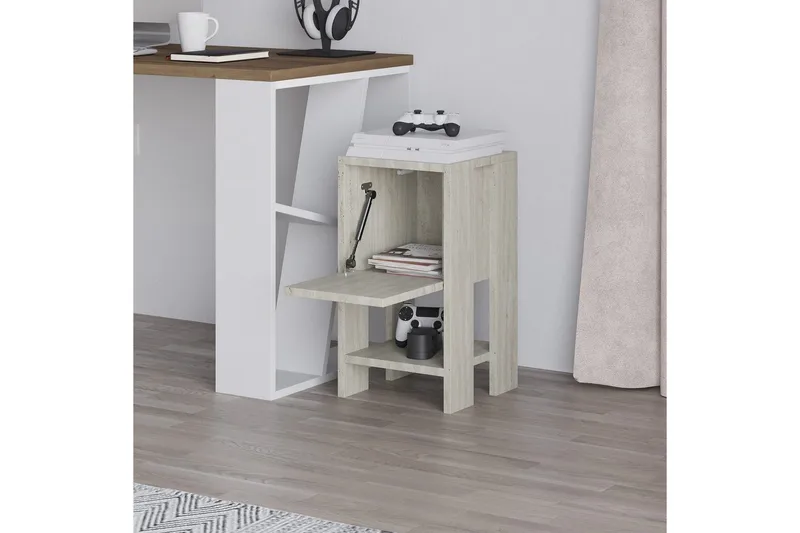 Nattbord Haelyn Travertin - Travertin - Møbler - Bord - Avlastningsbord - Sengebord & nattbord