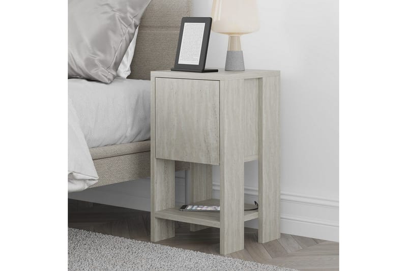 Nattbord Haelyn Travertin - Travertin - Møbler - Bord - Avlastningsbord - Sengebord & nattbord