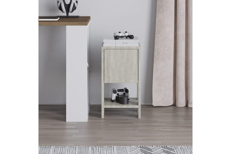 Nattbord Haelyn Travertin - Travertin - Møbler - Bord - Avlastningsbord - Sengebord & nattbord