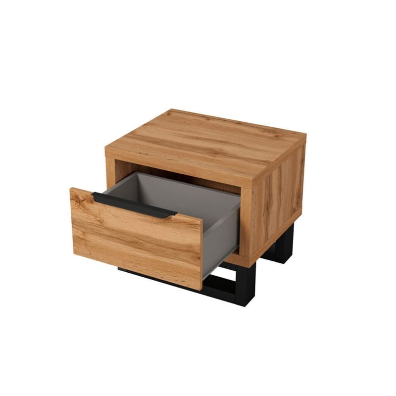 Nattbord Halle S 1 Skuff - Møbler - Bord - Avlastningsbord - Sengebord & nattbord