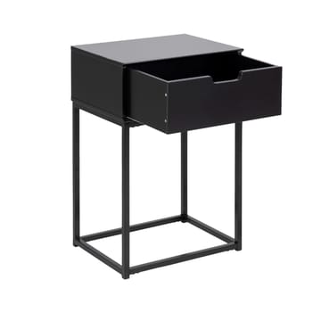 Nattbord HOME4YOU Bord Mitra Svart - svart - Møbler - Bord - Avlastningsbord - Sengebord & nattbord