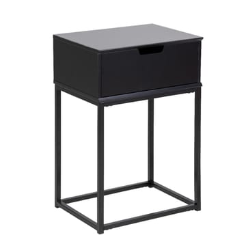 Nattbord HOME4YOU Bord Mitra Svart - svart - Møbler - Bord - Avlastningsbord - Sengebord & nattbord