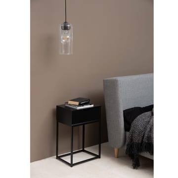 Nattbord HOME4YOU Bord Mitra Svart - svart - Møbler - Bord - Avlastningsbord - Sengebord & nattbord