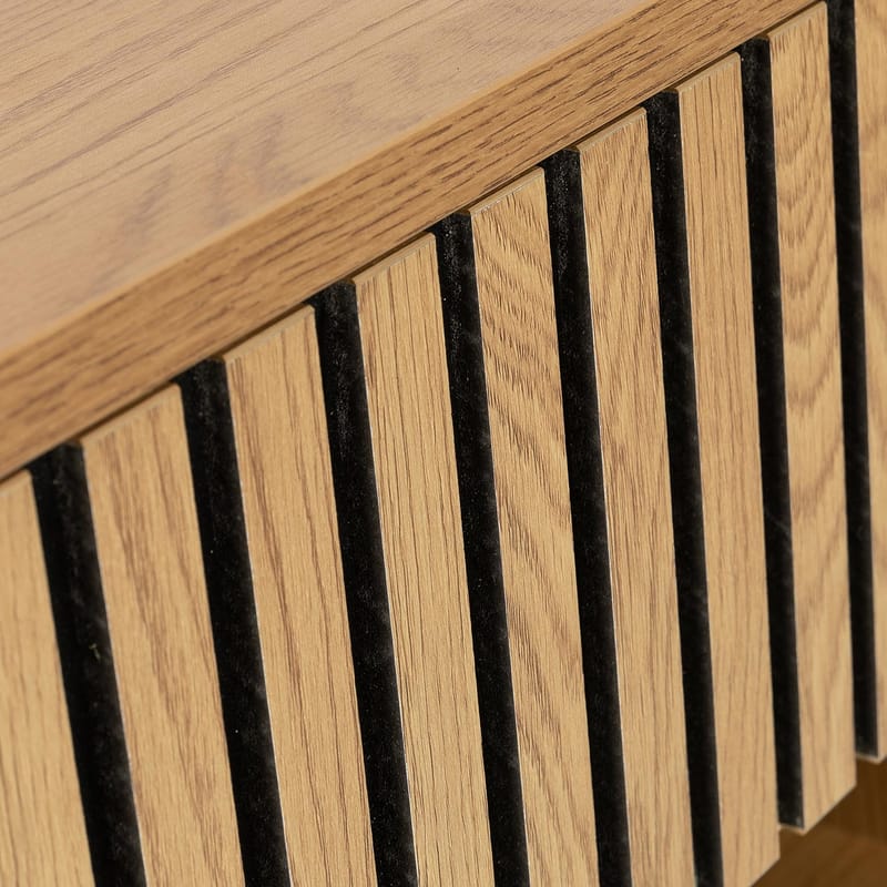 Nattbord HOME4YOU Hampton 50x40x55 cm melamin med eikebark - eikebark - Møbler - Bord - Avlastningsbord - Sengebord & nattbord