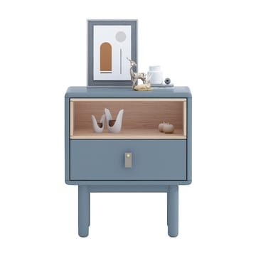 Nattbord HOME4YOU Iris 48x40x55 cm Grå - grå - Møbler - Bord - Avlastningsbord - Sengebord & nattbord