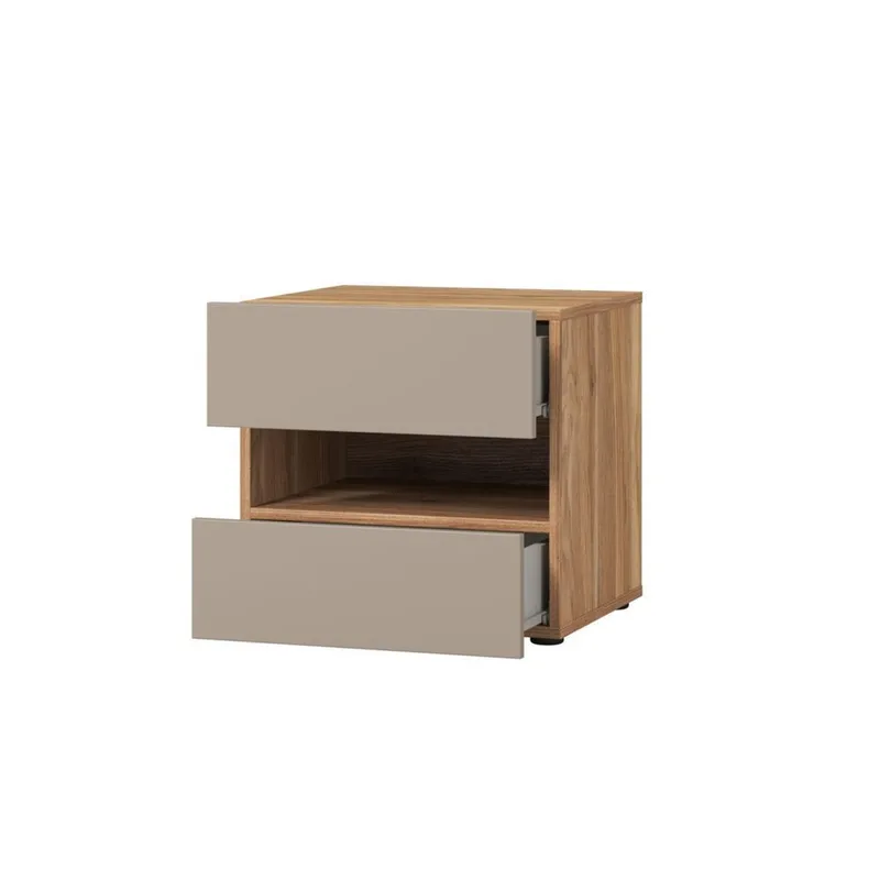 Nattbord Impressio med 2 skuffer - Møbler - Bord - Avlastningsbord - Sengebord & nattbord