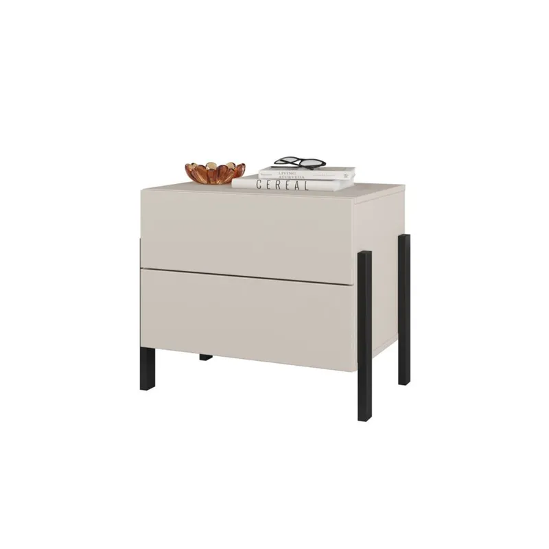 Nattbord Jukon S med 2 skuffer - Møbler - Bord - Avlastningsbord - Sengebord & nattbord